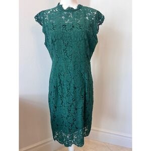 Women's Merokeety Green lace dress size L